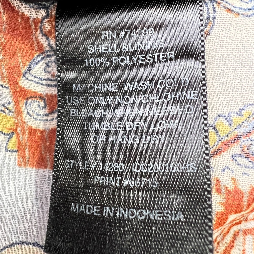 Kate and Lily Patchwork Floral Maxi Dress Blue Paisley Tiered Boho Peasant 4 - Picture 5 of 10